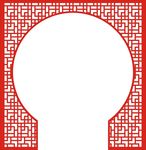 隔断镂空图案