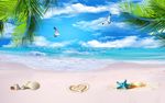 海景椰子树