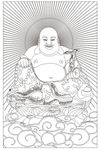 笑口佛像