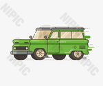 jeep汽车 图标