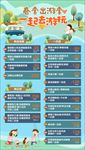春游线路海报