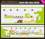学生阅览室文化墙