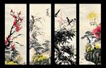 梅兰竹菊