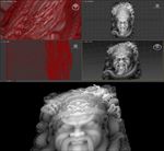 龙关公3D可打印模型 有贴图