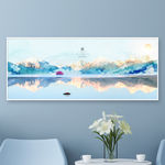 新中式山水装饰画