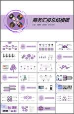商务汇报总结PPT