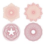 矢量防伪花纹