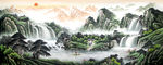 左右逢源国画