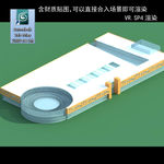 规划建筑 简易建筑 规划体块