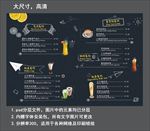 水吧饮料奶茶价目表