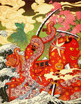 日式浮世绘背景插画装饰图片