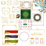 标题边框花纹