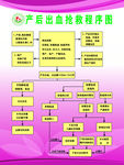 产后出血抢救程序图