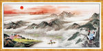 国画山水