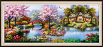 美式乡村油画风景画