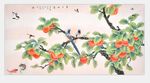 花鸟画事事如意无框画 装饰画