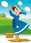 阿尔卑斯山少女