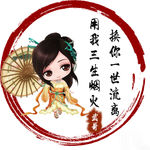 动漫游戏卡通头像制作设计图片