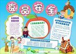 word手抄报  食品安全小报