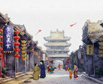 农家乐 农院 美食