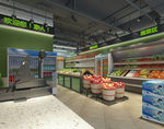 生鲜水果蔬菜超市3dmax模型