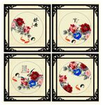 国画牡丹