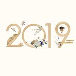 地产数字新中式2019海报融创