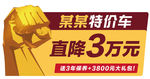 异形特价车顶牌模板