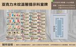 亚克力木纹科室牌