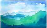 水彩风景
