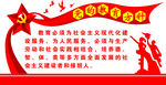 学校党建 学校 学校文化墙