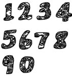 中国风数字