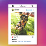 Instagram拍照KT板