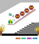 校园楼道文化墙