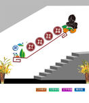 四个学会楼道文化