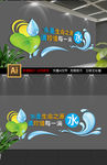 环保节约用水文化墙