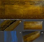 龙匾3D浮雕模型