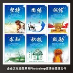 企业文化公司工厂标语励志挂图