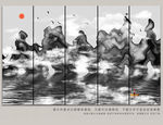 水墨山水画
