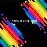 矢量炫彩彩虹商业综合体