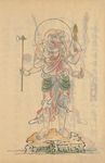 手绘佛像 佛教图案
