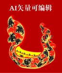 民族风鸡图案花纹