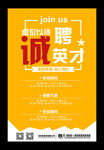 企业招聘海报