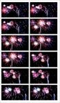 粒子星光旋转万花筒vj视频婚礼