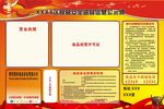 食品安全公示牌