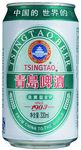 青岛啤酒清爽型单体扣图