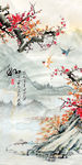 国画梅花图