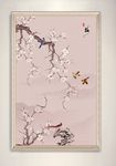 中式古风花鸟梅花装饰画