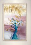 现代简约飞鸟树装饰画