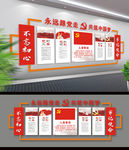 党建文化墙党员活动室布置图